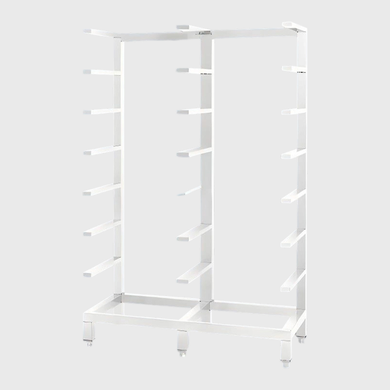 Oppbevaringsstativ for medisinsk kurv i rustfritt stål